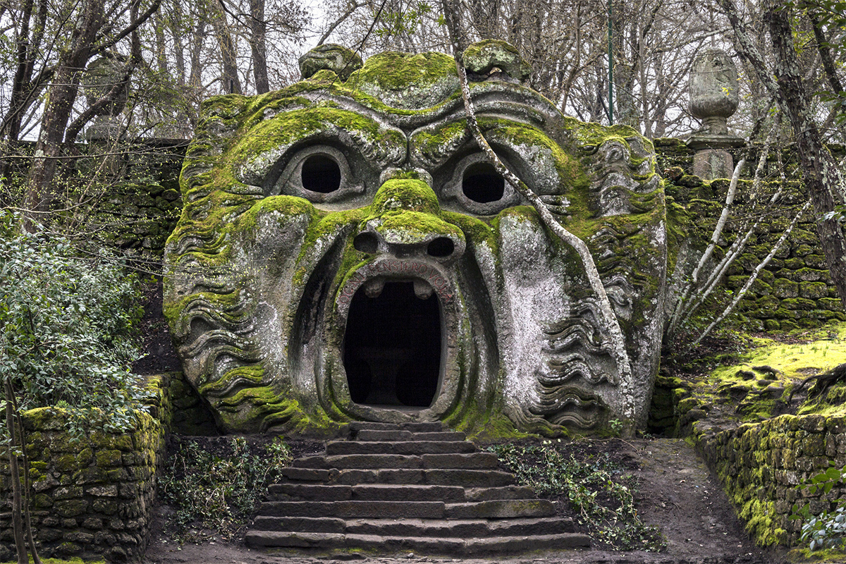 L'Orco - Una delle più famose attrazioni del Parco di Bomarzo - Foto di Aurelio Candido, CC