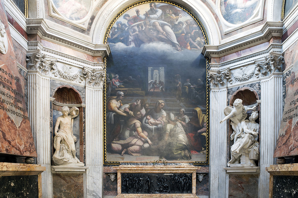 La Cappella Chigi e Raffaello - Wikipedia - CC BY-SA 4.0 Foto di Livioandronico2013