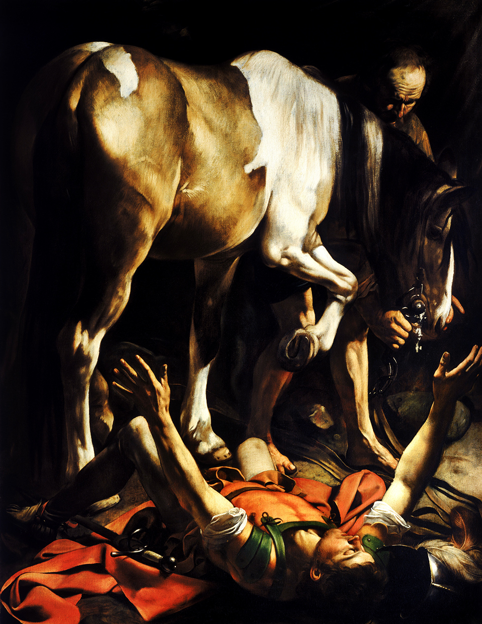 Caravaggio - Conversion on the Way to Damascus