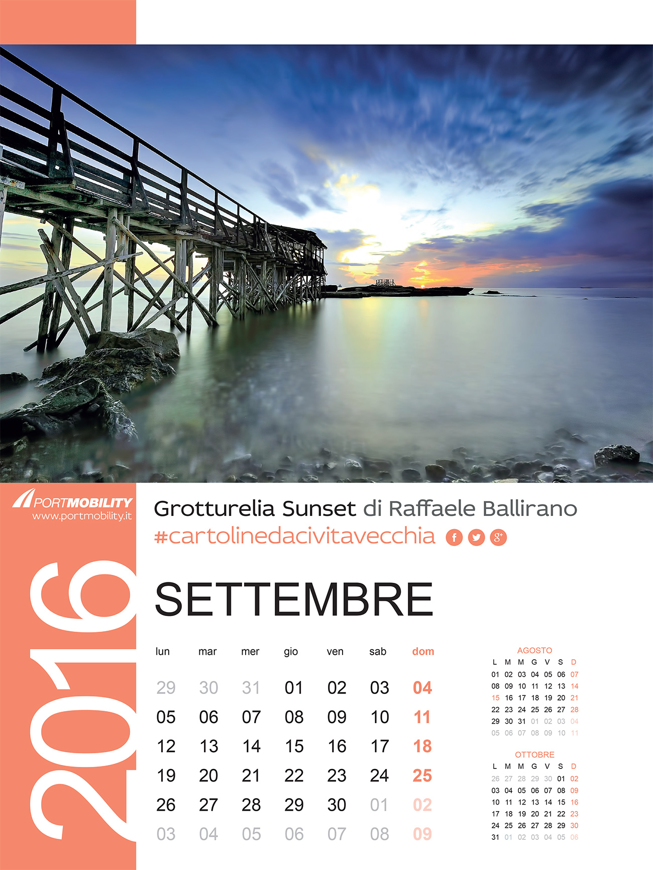 Cartoline da Civitavecchia: il mese di Settembre 2016