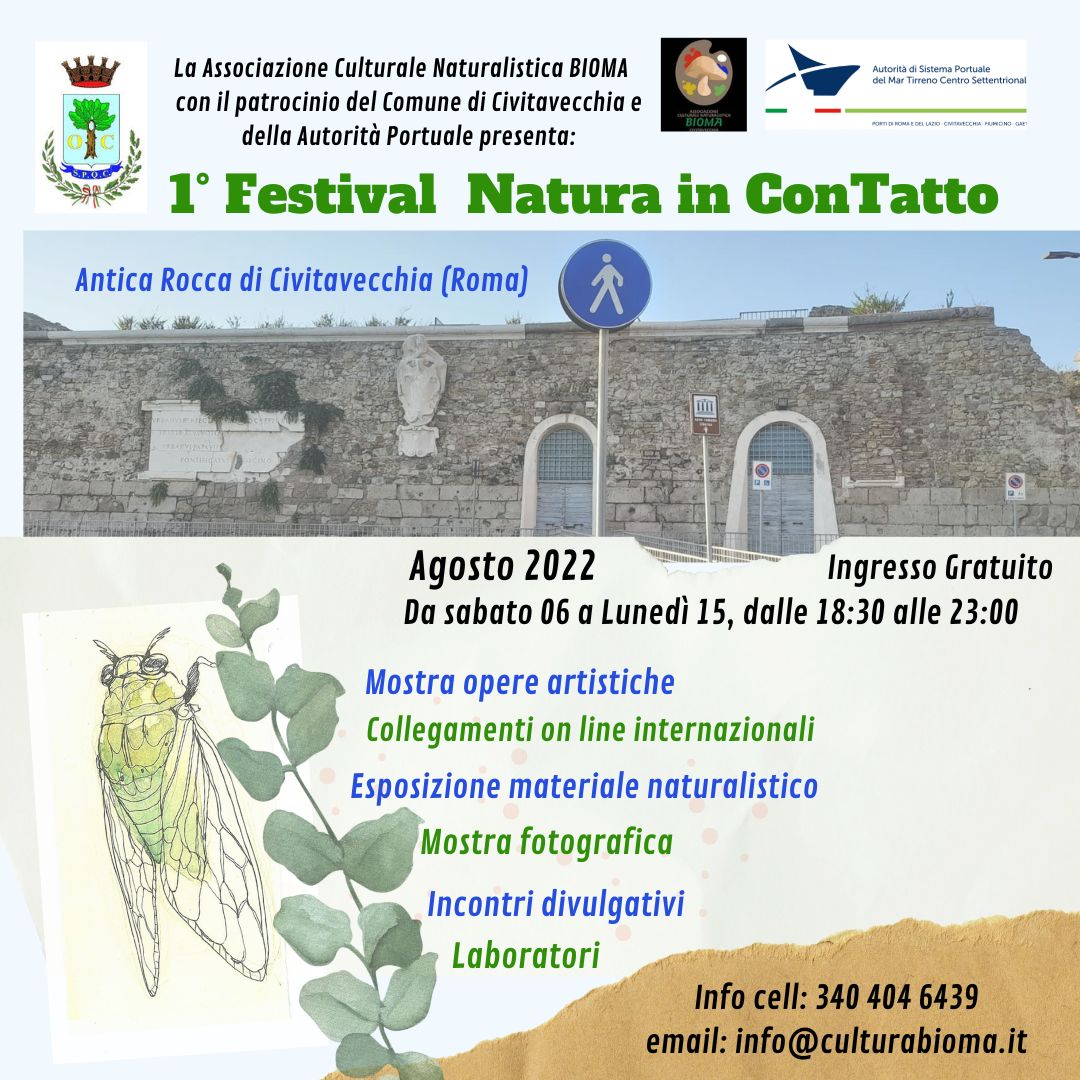 Natura in ConTatto: la locandina del Festival