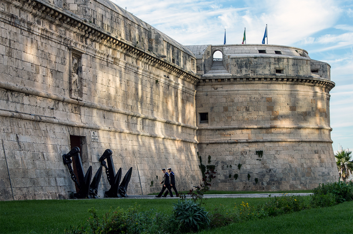 Dal 28 luglio 2017 il Forte Michelangelo ospiterà la Mostra di Traiano. Foto di Emiliano Veroni 