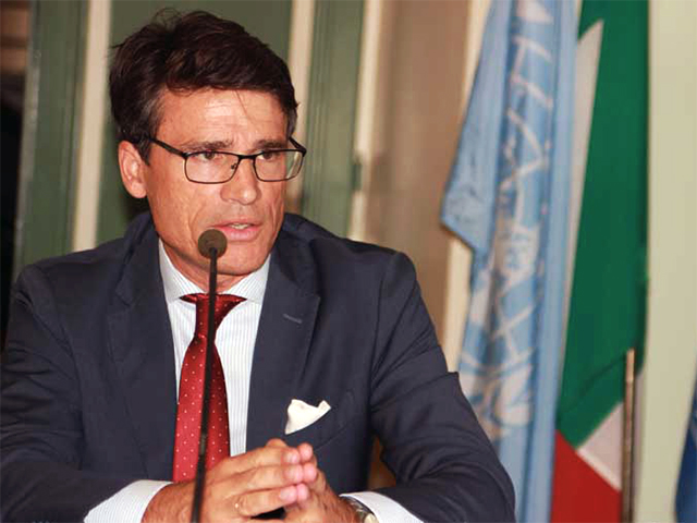 Francesco Maria di majo, presidente dell'AsDP del Mar Tirreno Centro Settentrionale