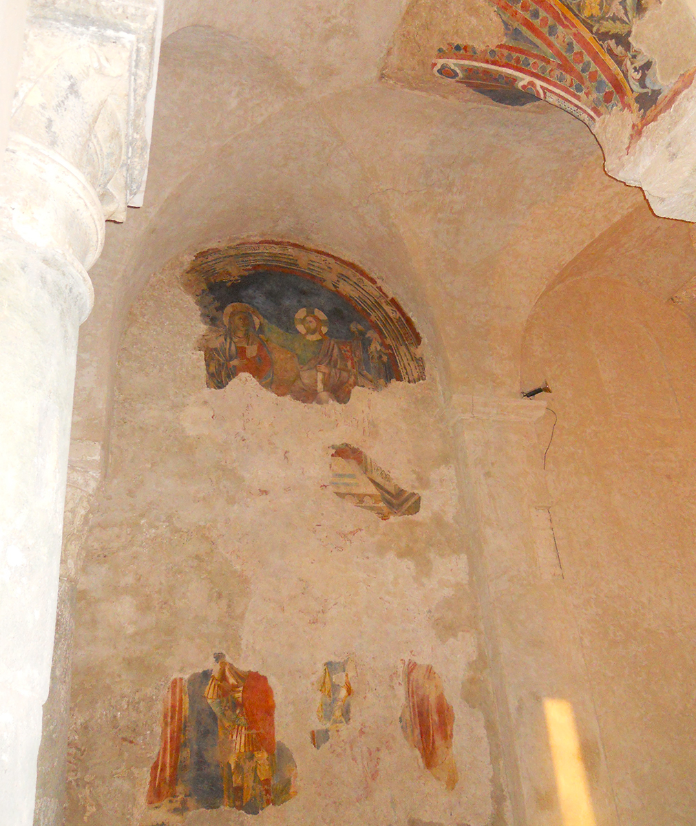 Church of San Giovanni a mare - other frescoes in the left aisle