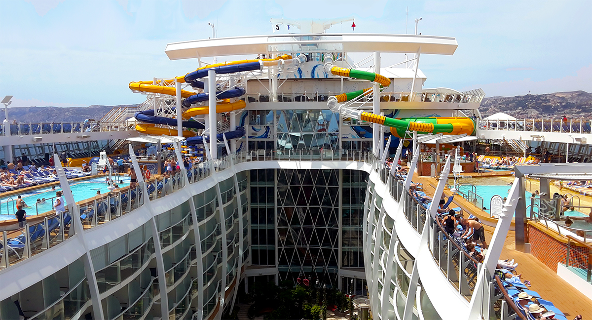 Harmony of the Seas is the second biggest cruise in the world