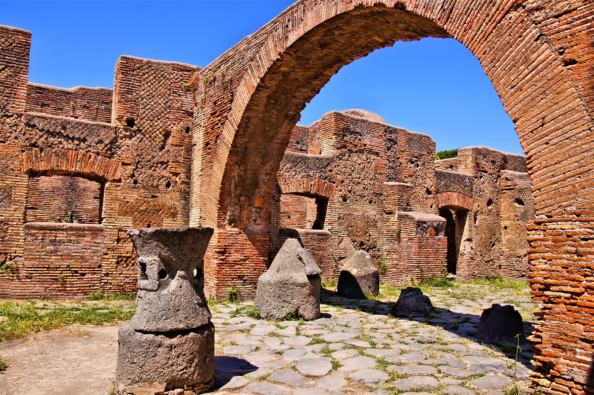Las Ruinas de Ostia Antica