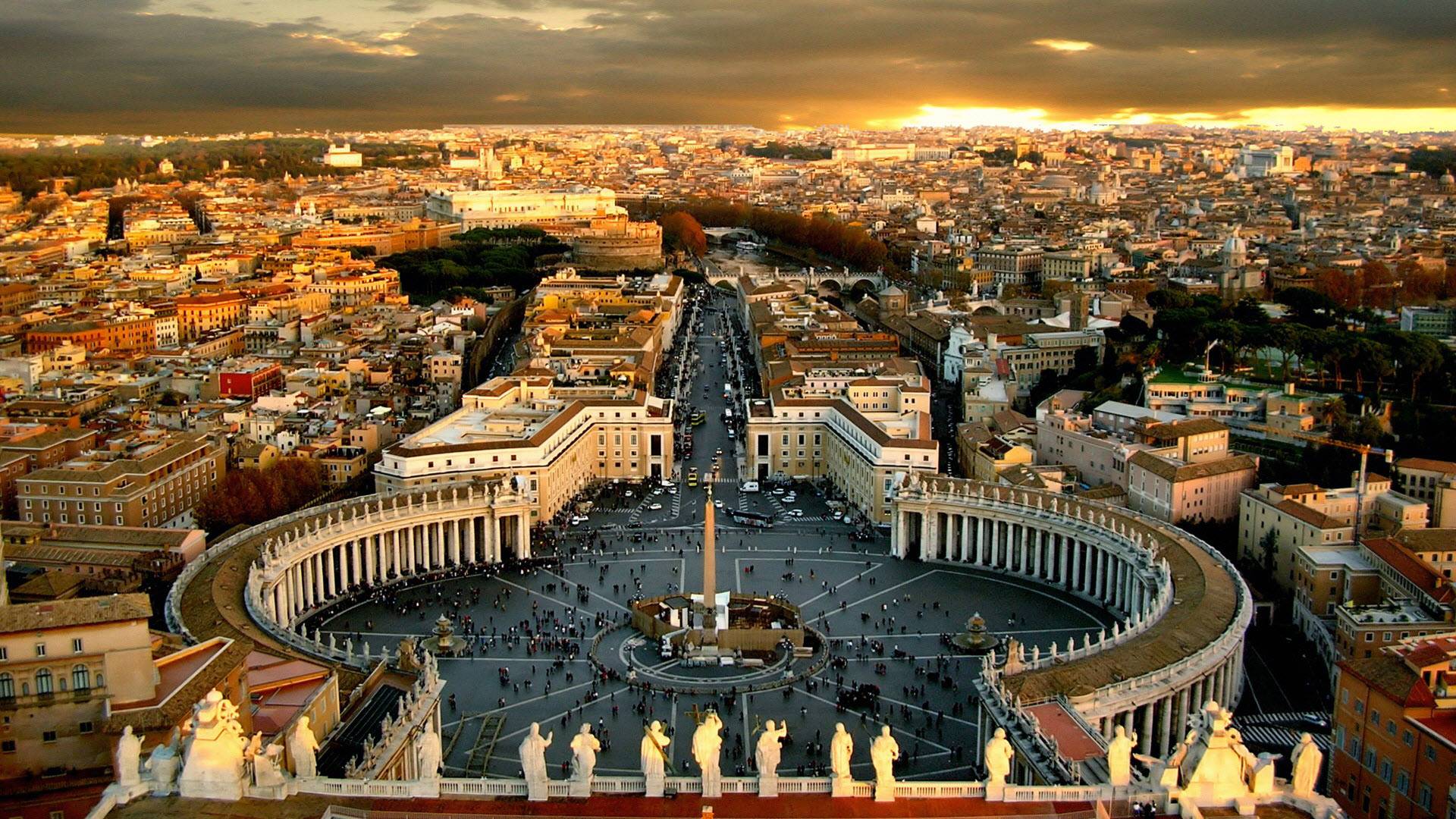 St. Peter's Square will be the arrival point for all pilgrims getting to Rome for the Jubilee