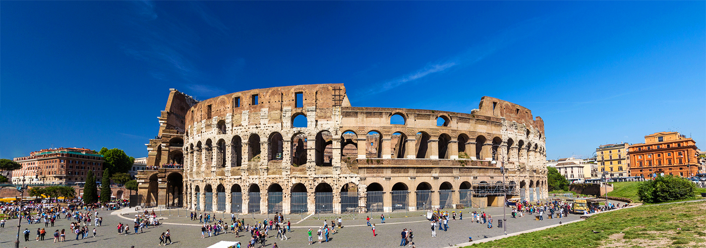 The Flavian Amphiteatre known by all as Colosseum