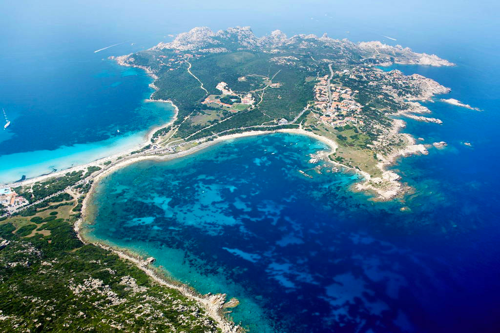 Spiaggia dei due Mari (Rena di Levante e Rena di Ponente), Sardegna, Capo Testa