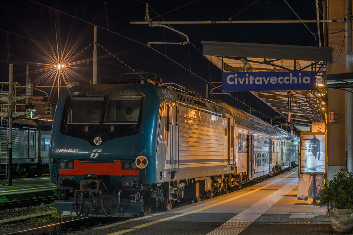 La Stazione Ferroviaria di Civitavecchia - Foto di Marco Quartieri