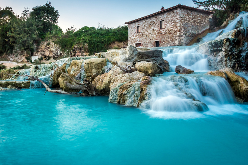 Free thermal baths in Saturnia (Molino)