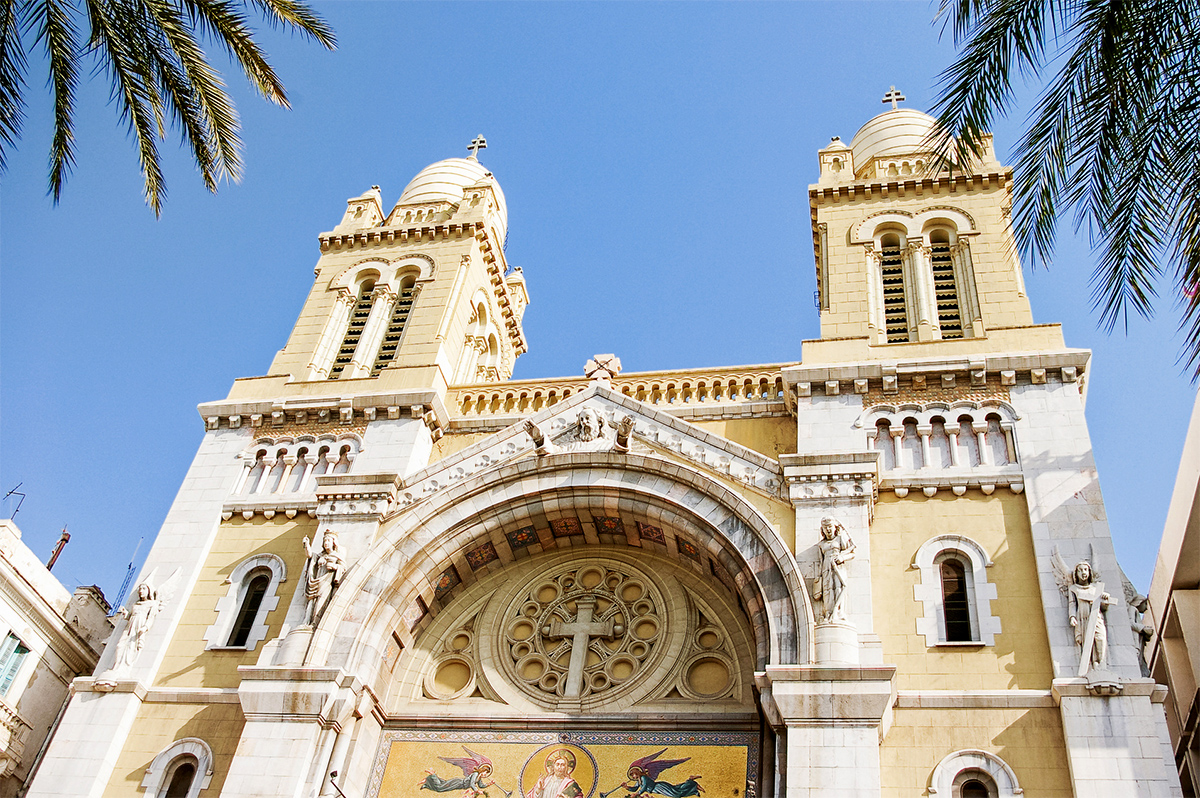 Túnez - Catedral de San Vicente de Paúl