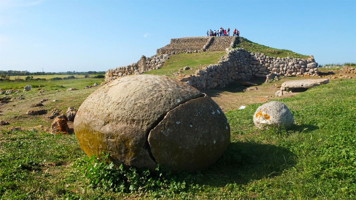 Prehistoric Alter in Monte d'Accoddi (Porto Torres)