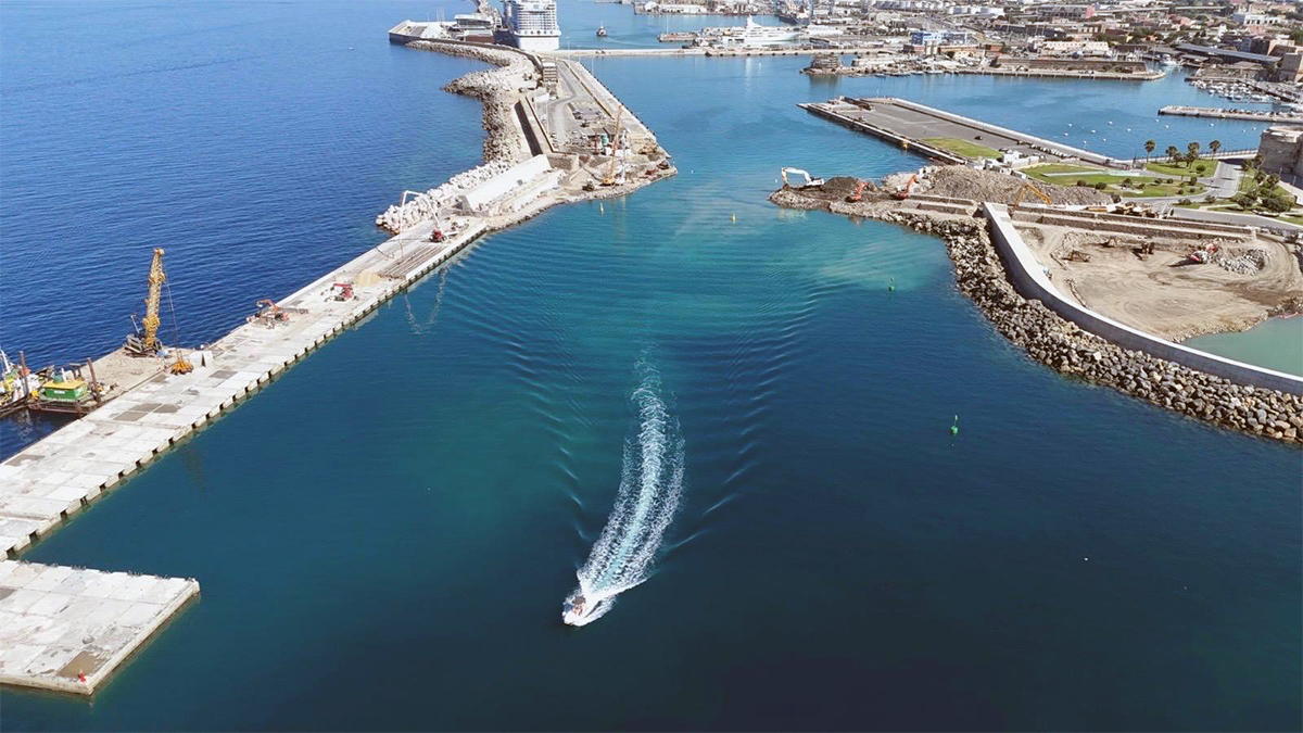 La nuova apertura a sud al Porto di Civitavecchia