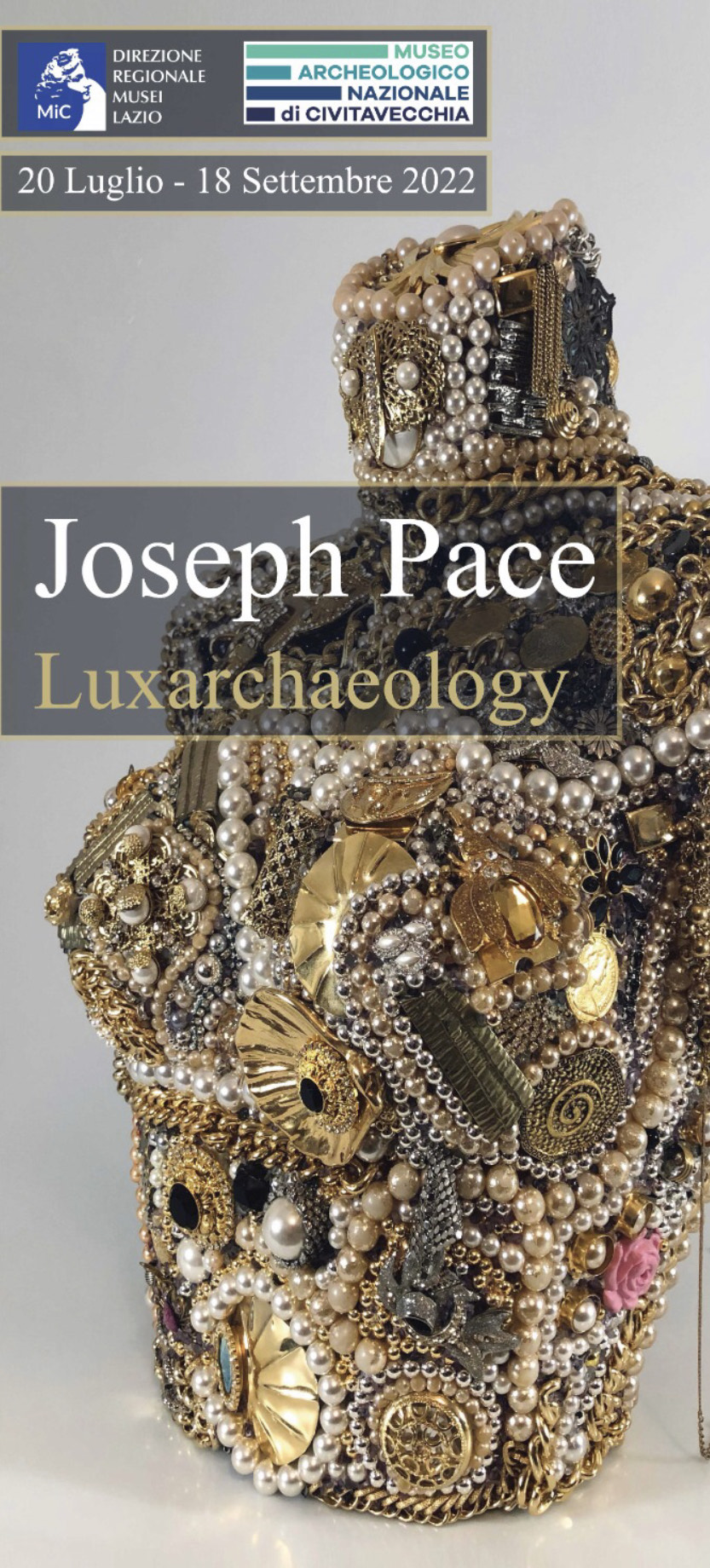 La locandina della mostra di Joseph Pace