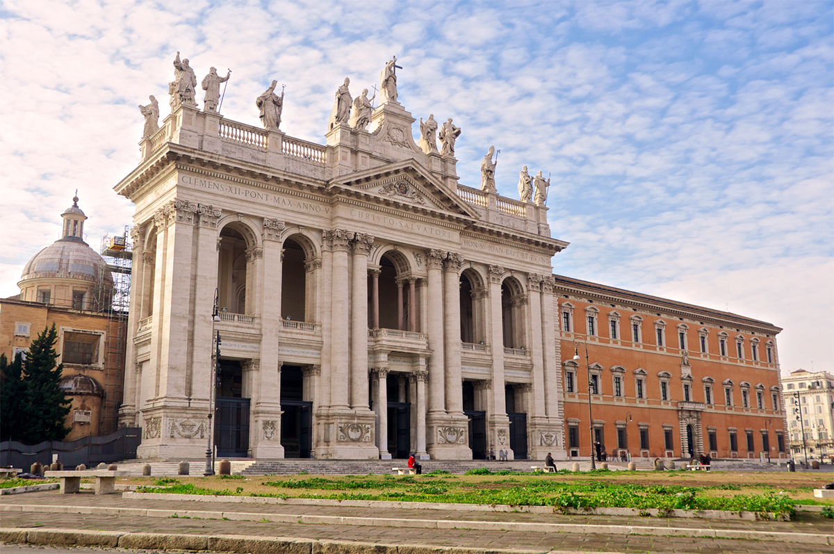 Basilica di San Giovanni in Laterano: la maggior parte dei cammini di fede partiranno da questa Basilica