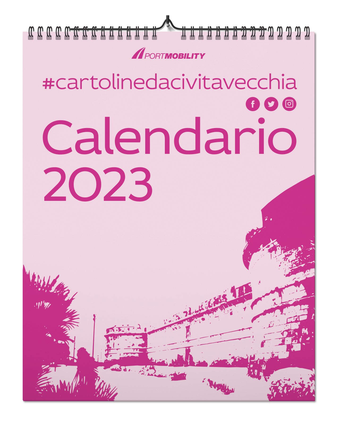 Cartoline da Civitavecchia 2023: La copertina del Calendario 
