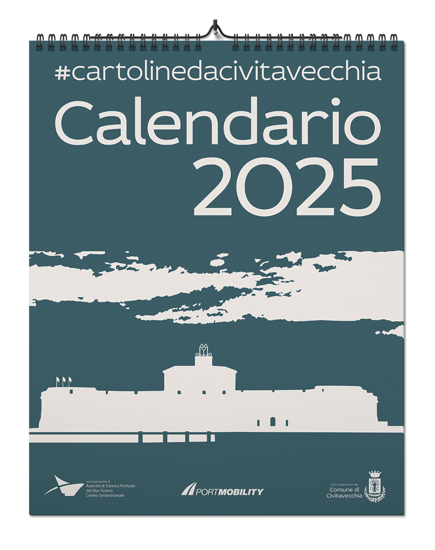 La copertina del Calendario di Cartoline 2025