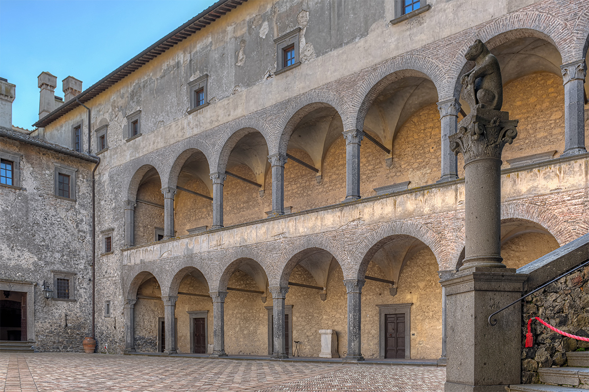 Bracciano Castle - Courtyard of Honour