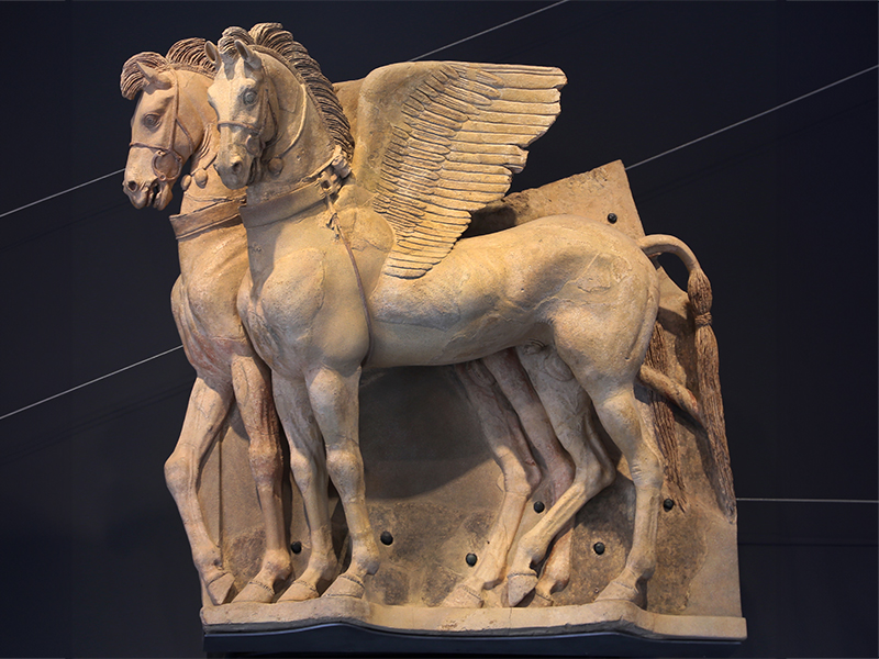 The Winged Horses - Photo by Sailko, Own work, CC BY 3.0