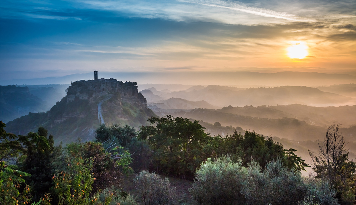 In Civita di Bagnoregio you will feel like in a set of a fantasy movie!