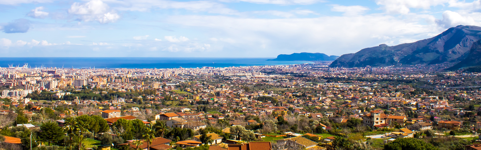 Hermosa vista de Palermo