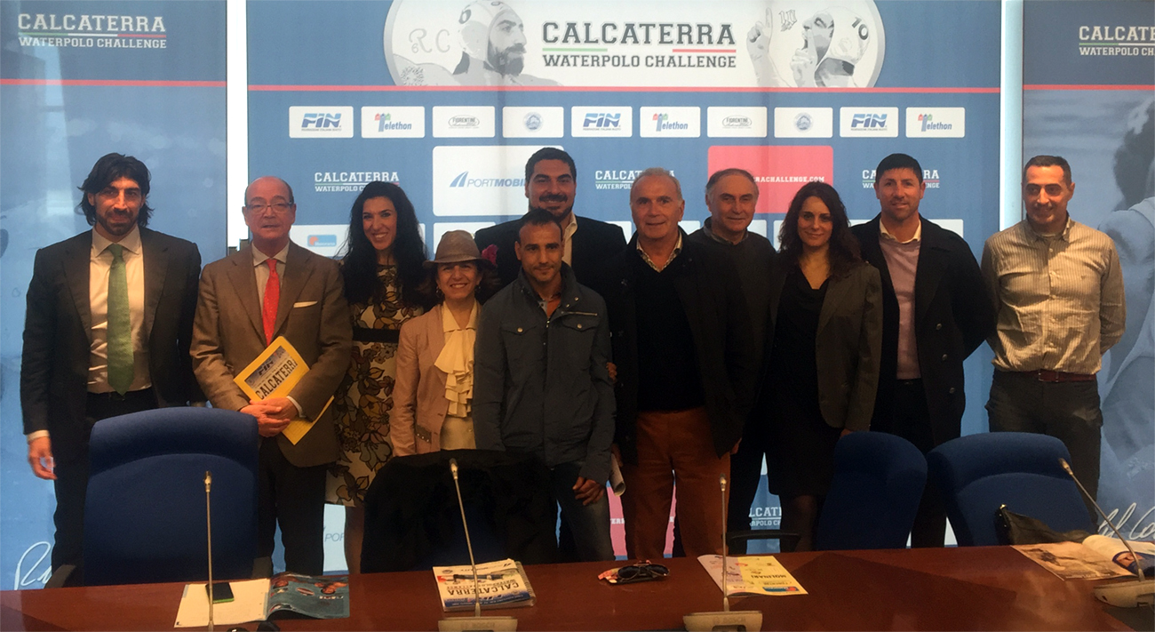 Calcaterra Waterpolo Challenge - Foto di gruppo della conferenza