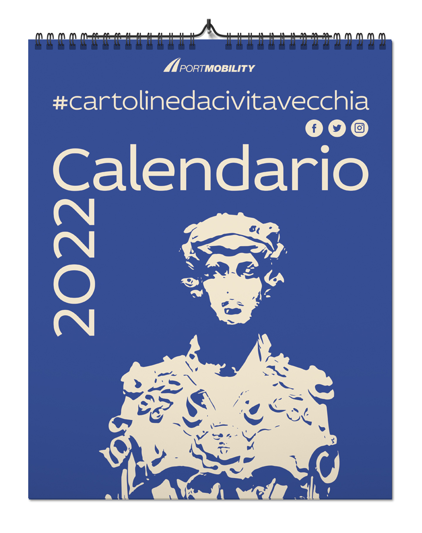 Postales de Civitavecchia 2022: la portada del calendario