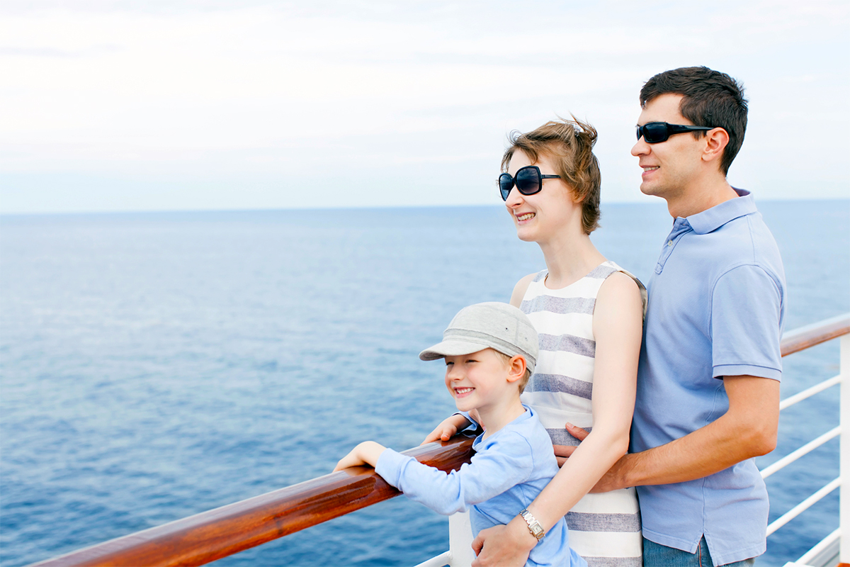 El crucero son unas vacaciones para toda la familia