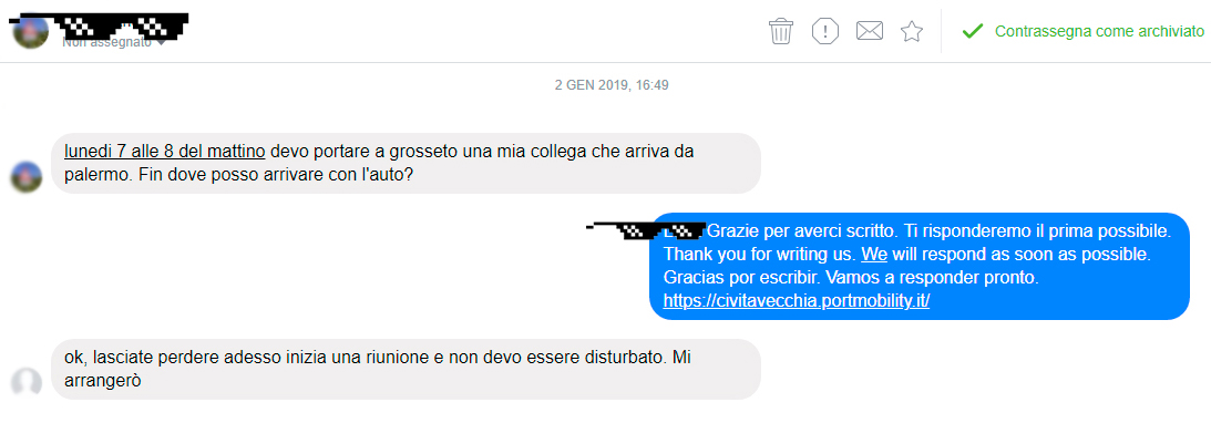 Tutto quello che avreste voluto sapere da Port Mobility ma non avete mai osato chiedere - 5° Posizione