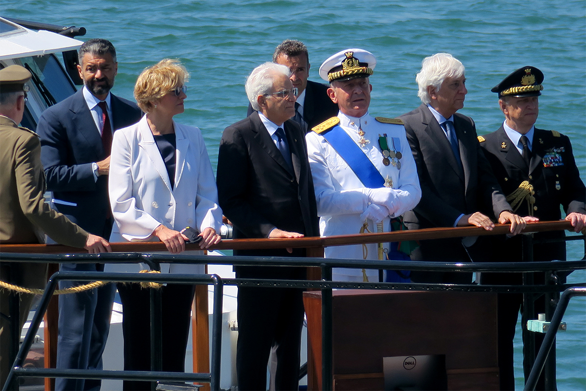 Sergio Mattarella, President of the Italian Republic will be in Civitavecchia on the 9th June 2017 for the Navy Day