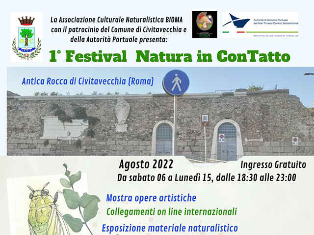 Arriva il Festival “Natura in ConTatto” All'Antica Rocca | Port Mobility  Civitavecchia