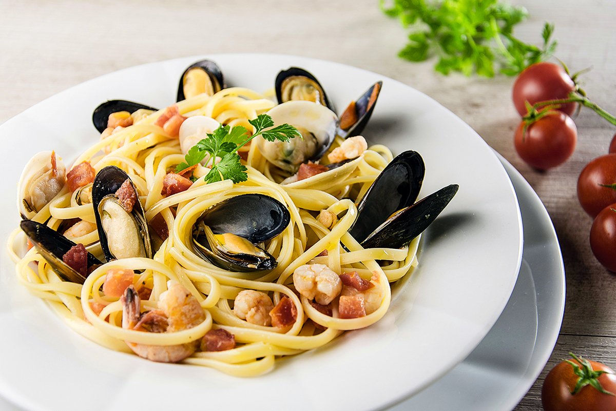 Seafood Tagliatelle