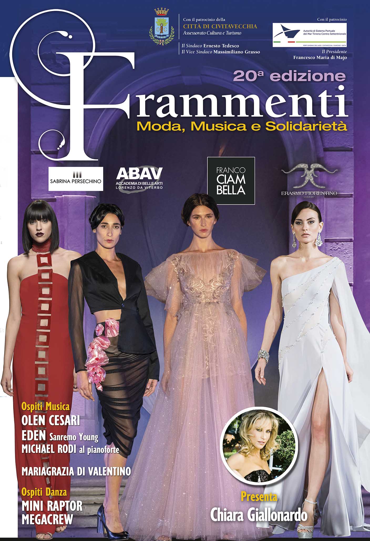 Frammenti 2019: la locandina ufficiale dell'evento.