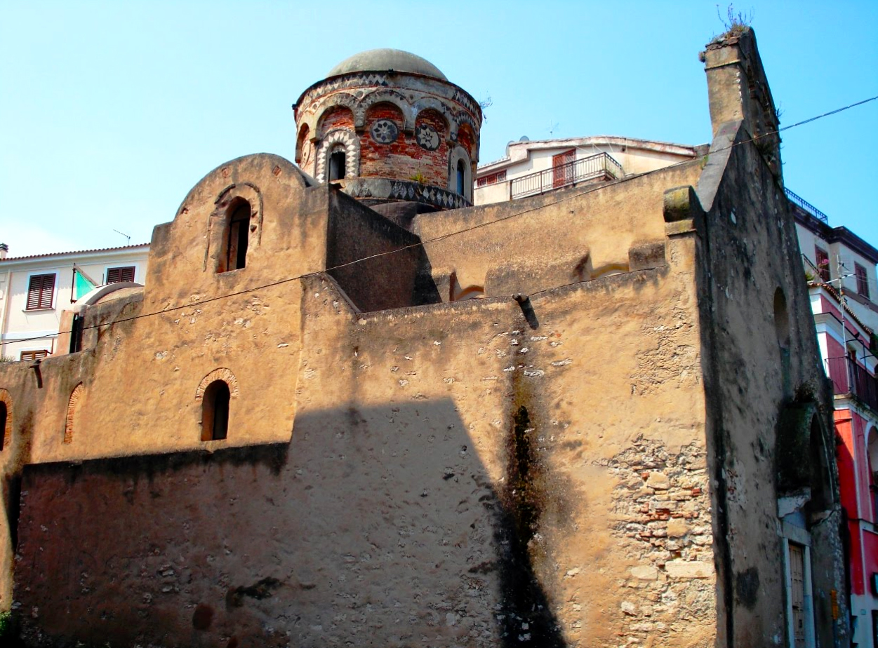 Gaeta - The Church of San Giovanni a Mare before the last restoration works