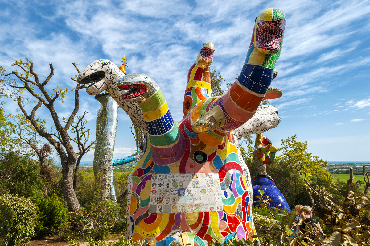 The Tarot Garden Masterpiece By Niki De Saint Phalle Port