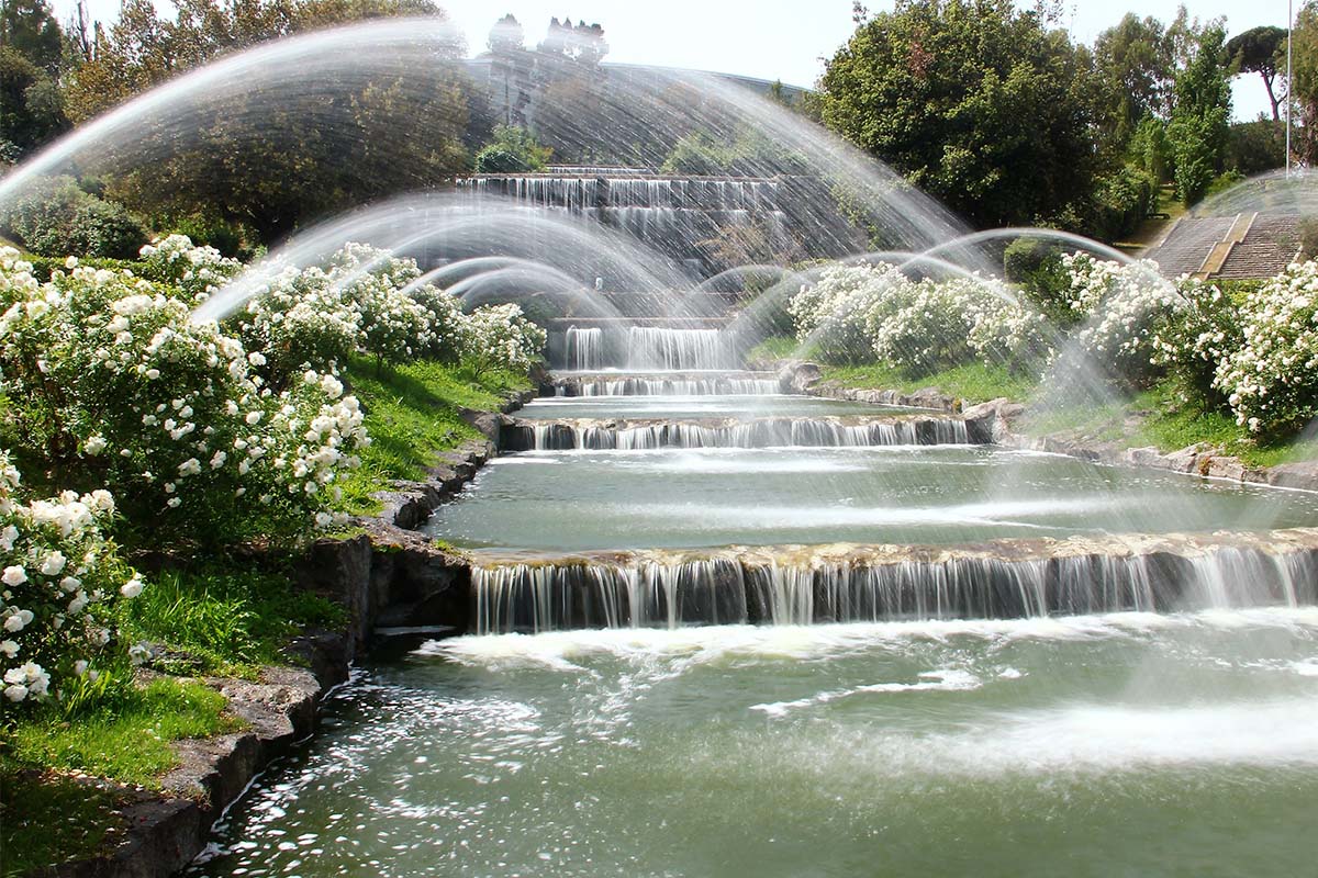 The wonderful Garden of Waterfalls