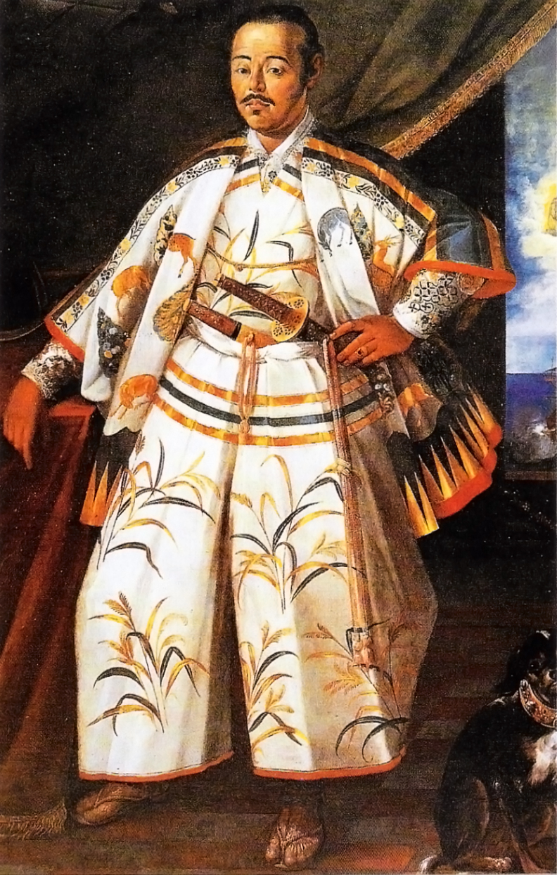 Portrait from 1615 of Hasekura Tsunegaga in Rome