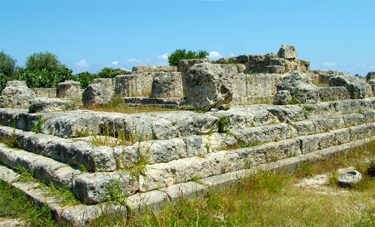 Ruinas de Himera - El Templo de la Victoria (Termini Imerese), Foto de Clemensfranz - CC BY 2.5