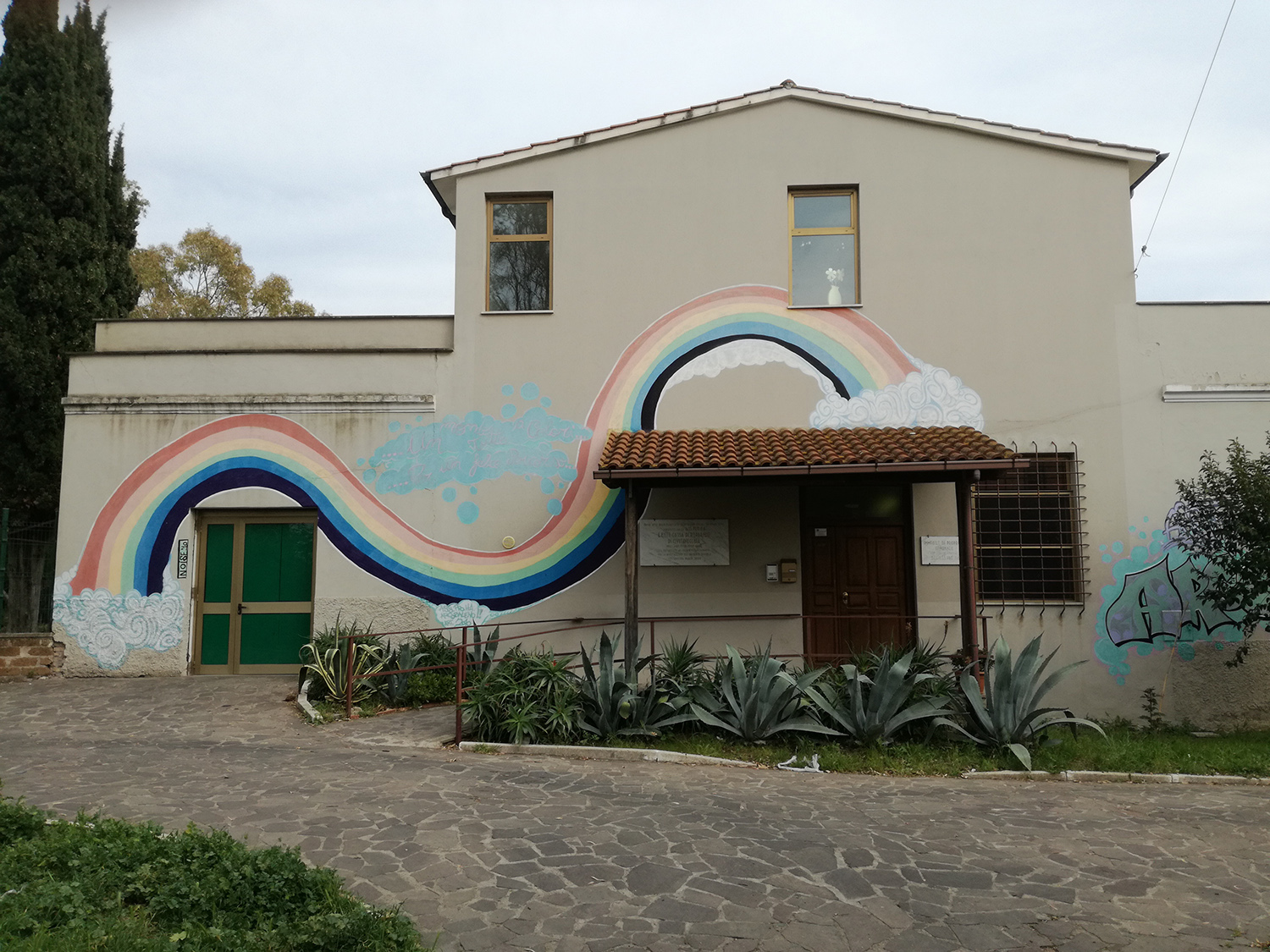 El Centro Arcobaleno Assproha se encuentra dentro del Parque San Gordiano