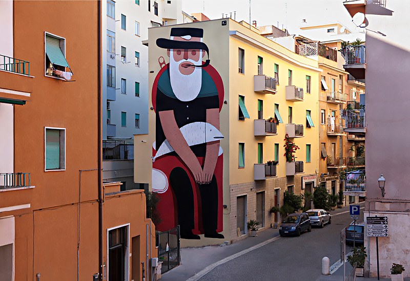 Vista of the Fisherman by Iacurci in Via Trieste