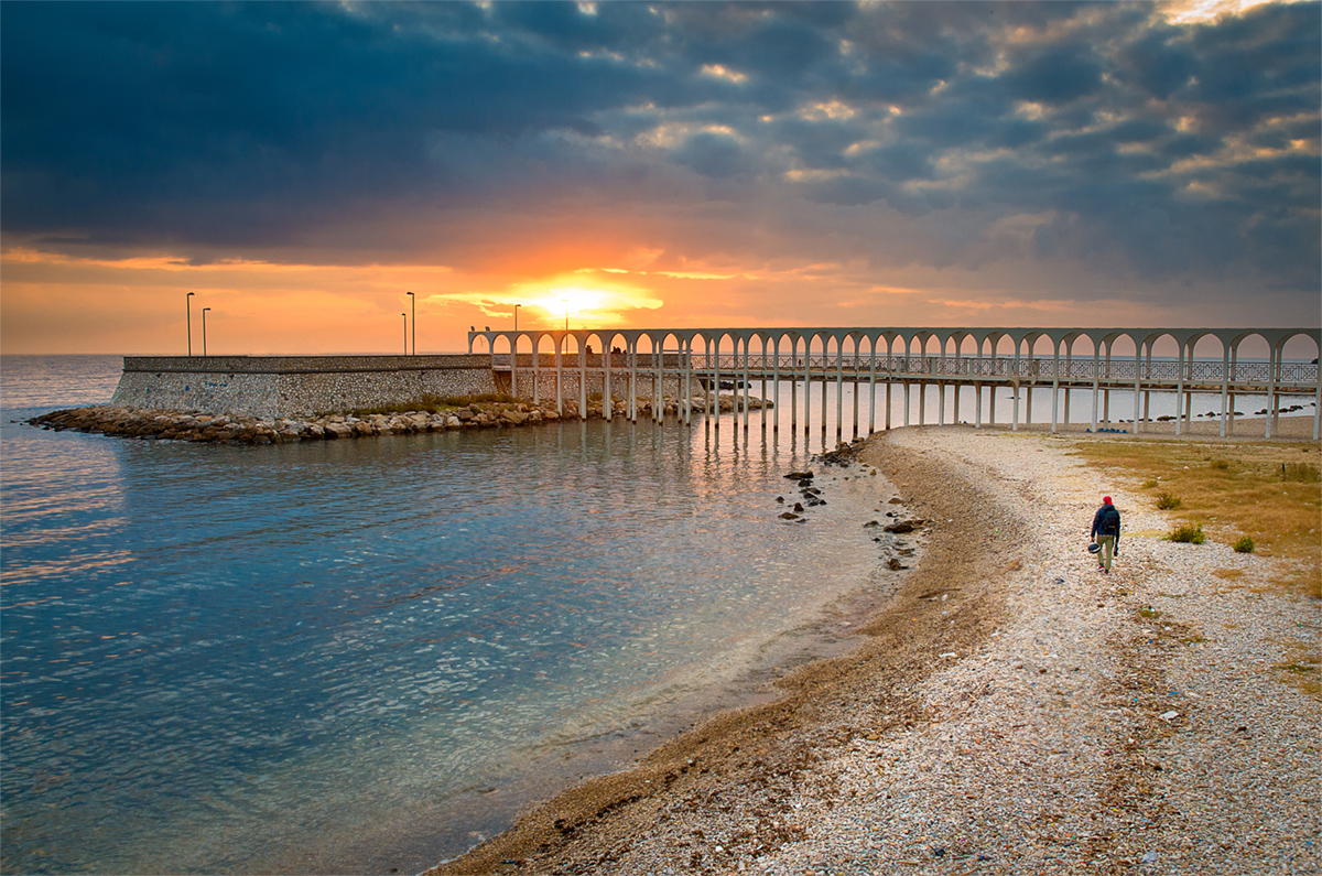 The Pirgo at sunset - Picture by Franco Di Claudio