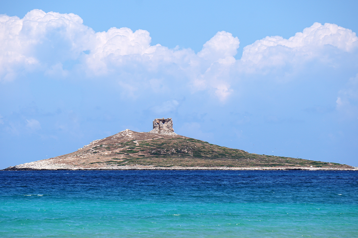 La hermosa Isola delle Femmine cerca de Palermo