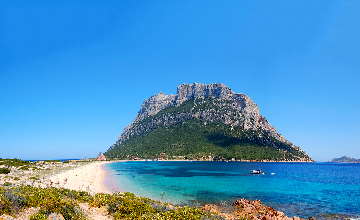 Spalmatore Beach on the Tavolara Island