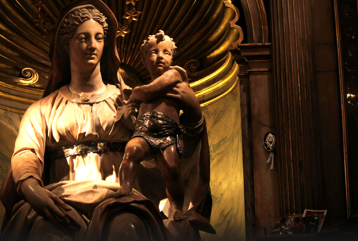 La Virgen del Parto de Jacopo Sansovino