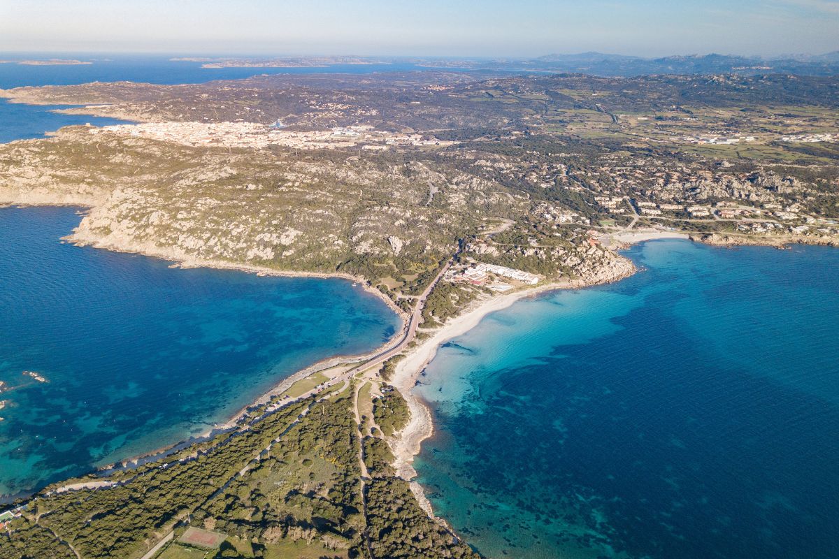 Beach of the Two Seas (Rena di Levante and Rena di Ponente) - Sardinia, Capo Testa