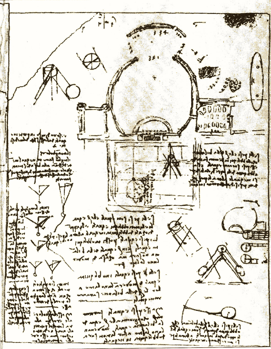 Codice Atlantico di Leonardo Da Vinci: foglio n.271