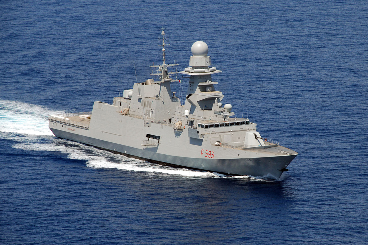 Nave Luigi Rizzo della Marina Militare. Fonte: marina.difesa.it