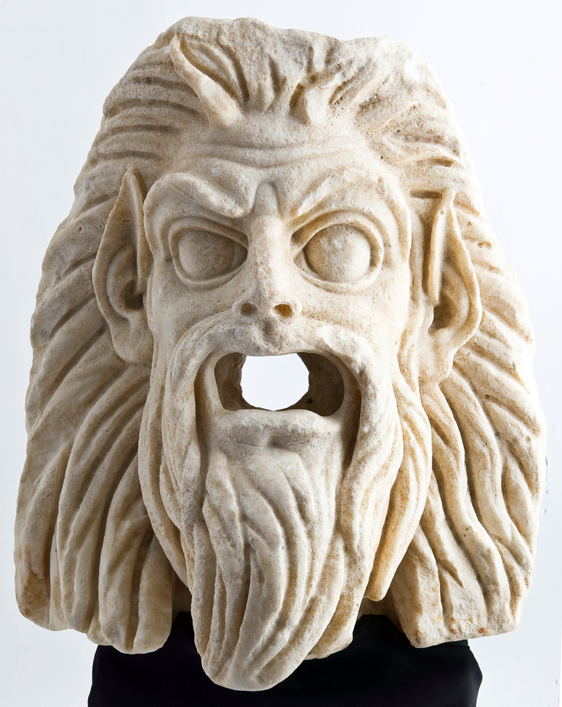 Antiquarium Turritano Museum - Mask of a Satyr