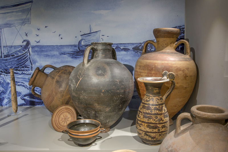 Museo Archeologico Vulci - Alcune Anfore da trasporto Museo Archeologico Vulci - Alcune Anfore da trasporto